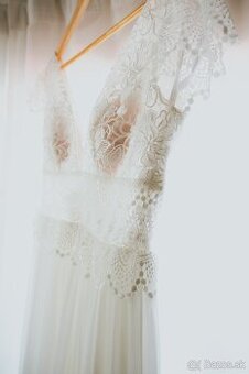 Svadobné šaty boho štýl