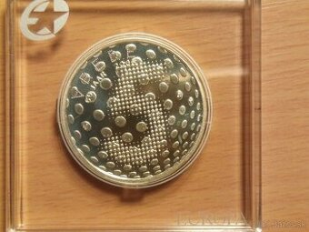 Ukončenie WW2 2005 5€ – Investičné striebro Holandsko