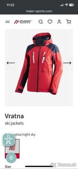 Lyžiarska značková dámska bunda veľ. 40-nová