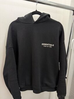 Essentials Fear Of God Hoodie Black