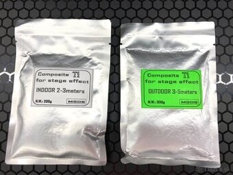 Certifikované náplne do ohňostrojov.