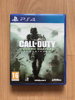 Call of Duty 4 Modern Warfare Remastered na Playstation 4