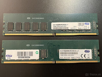 DDR4 2400MHz 16GB ECC UDIMM