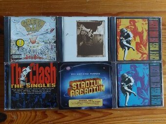 Green day, Red hot chilli peppers, Pixies Cd