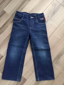 Zimné zateplene rifle-top stav-veľkosť 104