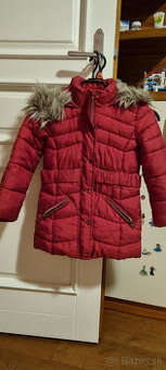 Dievčenská zimná bunda C&A Palomino veľ. 116
