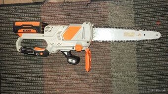 ​Inzerát: Akumulátorová reťazová píla Kraftech 68V – Komplet