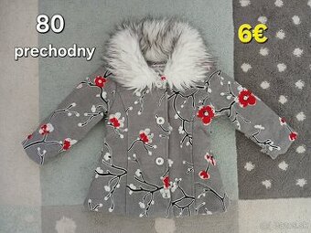 Prechodny dievcensky kabat 80