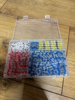 Sada 600ks zmršťovacích bužírok s cínom