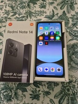 Xiaomi redmi note 14 4g modrý v super stave 6gb ram 128 pama