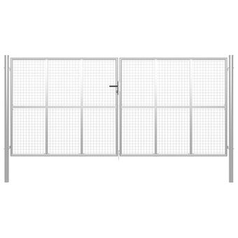 Záhradná brána z pozinkovanej ocele