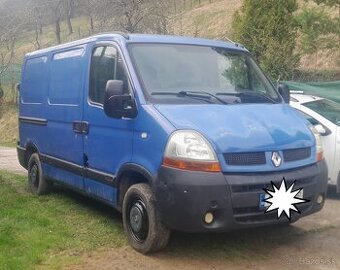 Renault Master vhodny na prerábku prestavbu na caravan campe