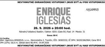 LÍSTKY ENRIQUE IGLESIAS