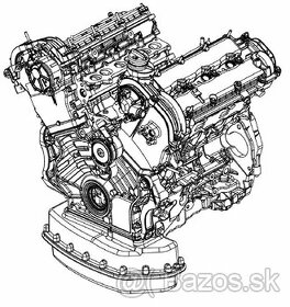 Rozpredám motor 3.0 CRDi V6 na Jeep Grand Cherokee VM63D EXF - 1