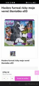 Hasbro Fur Real Friends Interaktívny psík Ricky s príslušens - 1
