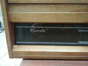 Predám starý rádio gramofón Opereta. - 1