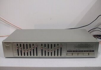 Equalizer strieb.2x7 pasmovy TECHNICS SH-Z250, vyroba JAPAN
