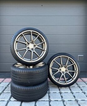 Sada kolies 5x112 R19 Cheetah Wheels Spyder - Bronze