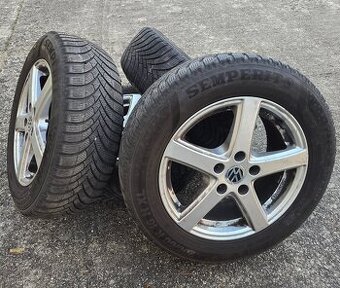 HLINÍKOVÉ DISKY ALUTEC 5x112 R16 S PNEU 205/60 R16 XL