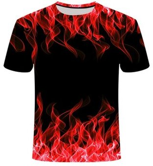 Elastické čierno červené tričko, v. L/XL/XXL