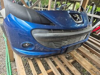 Peugeot 206 plus nárazník predný kompletný, kapota predná