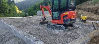 Zemné a výkopové práce úprava terénu