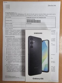 Samsung galaxy A16 128GB