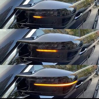 Dynamické Led smerovky spätných zrkadiel BMW G rada