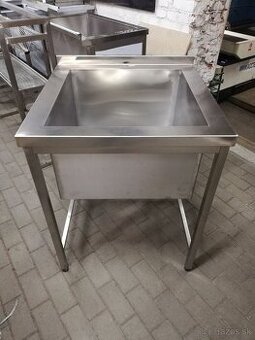 Gastro nerezový drez, umývací stôl