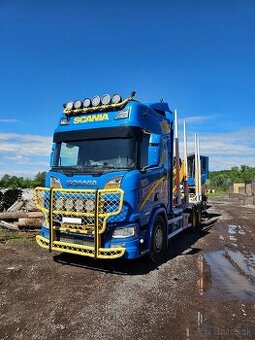 SCANIA R580 6x4 Lesovoz