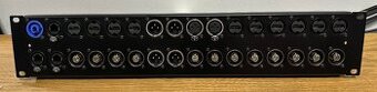 2U Patch panel s 32x dierami a rôzne Neutrik konektory