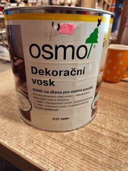 Osmo dekoračný vosk čerešňa 2.5 L 3137