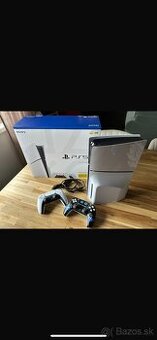 PLAYSTATION 5 + DUALSENSE WIRELESS CONTROLLER BIELY (VERZIA