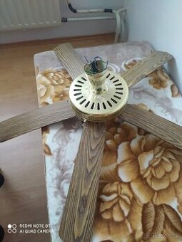 Luster s ventilatorom