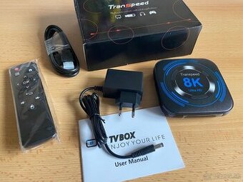 8K ULTRA HD TV Box 4/32GB Transpeed 618-T Android 12 SK
