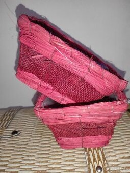 Prútená/Vypletaná sada- košíky