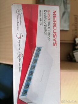 Nový switch Mercusys 8port