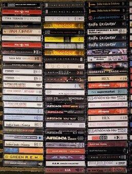 Mc kazety originalky Sk,CZ,rock,pop