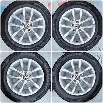 5x112 Originál Volkswagen Sepang TOP STAV 215 60 R16