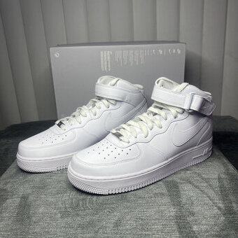 Nike Air Force 1 Mid - biele