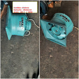 Elektro-motor  s ventilátorom  priemer - 320 mm