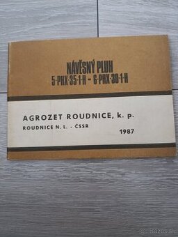 Predám katalóg pluh phx