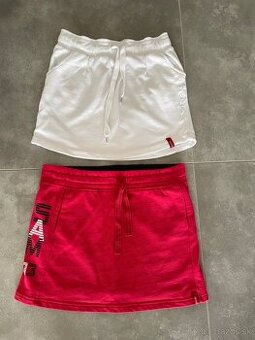 Sukne, riflové kraťasy