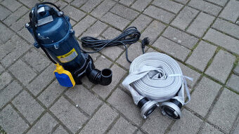 Kalové čerpadlo s rezným nožom drvičom a plavákom