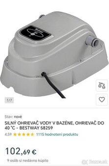 Ohrev vody v bazéne