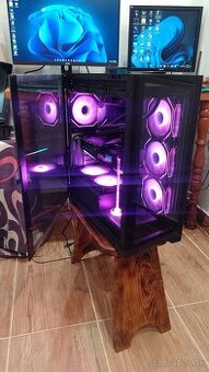 Výkonný Herný-AM5 PC-AORUS s LCD RTX 3070+Ryzen 7600/DDR5