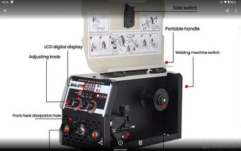 ZVARACKA NA OPRAVU  MMA TIG MIG popis v inzerate