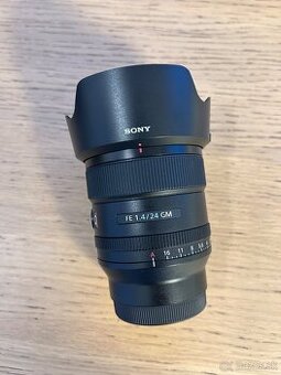 Sony FE 24 mm f1.4 GM, ako novy, komplet príslušenstvo