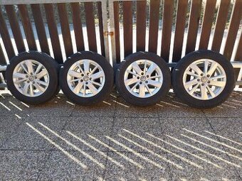 Predam ALU disky 6,5x16H2..ET 48 obute letne 205/60-16