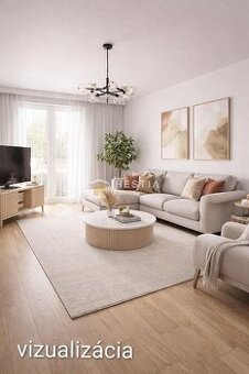 Znížená cena Na predaj priestranný 3-izbový byt v Senici